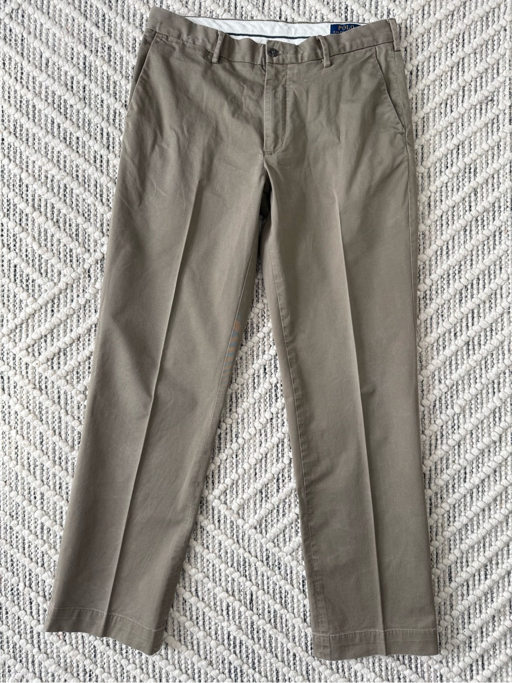 Polo Ralph Lauren Men’s Olive/Taupe Chino Pants 32x30 Classic Fit